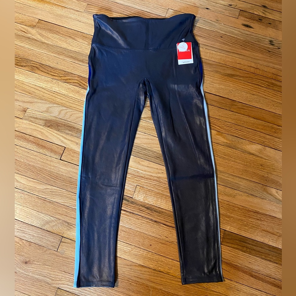 Spanx faux leather 7/8 Leggings